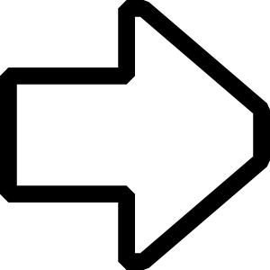 300x300 Right Outline Arrow Clip Art