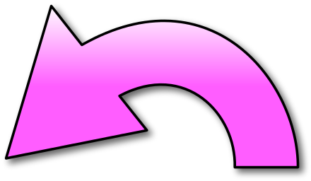 440x256 Arrow Clipart Pink