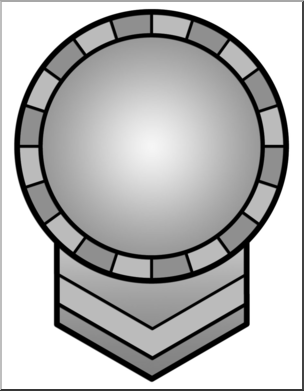 304x391 Clip Art Circle Award 1 Grayscale I Abcteach
