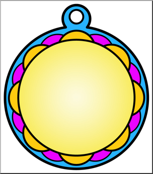 304x347 Clip Art Circle Award 2 Color I Abcteach