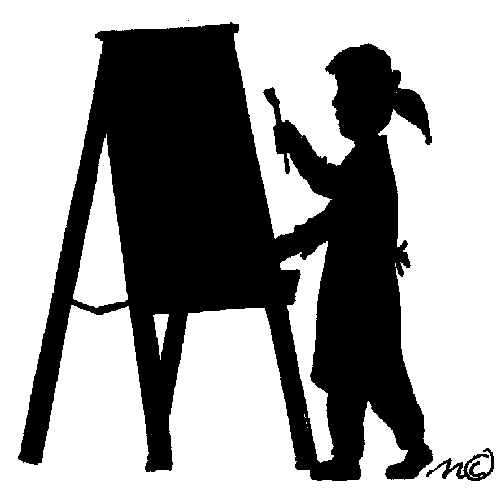 500x500 Art Easel Clip Art Cliparts