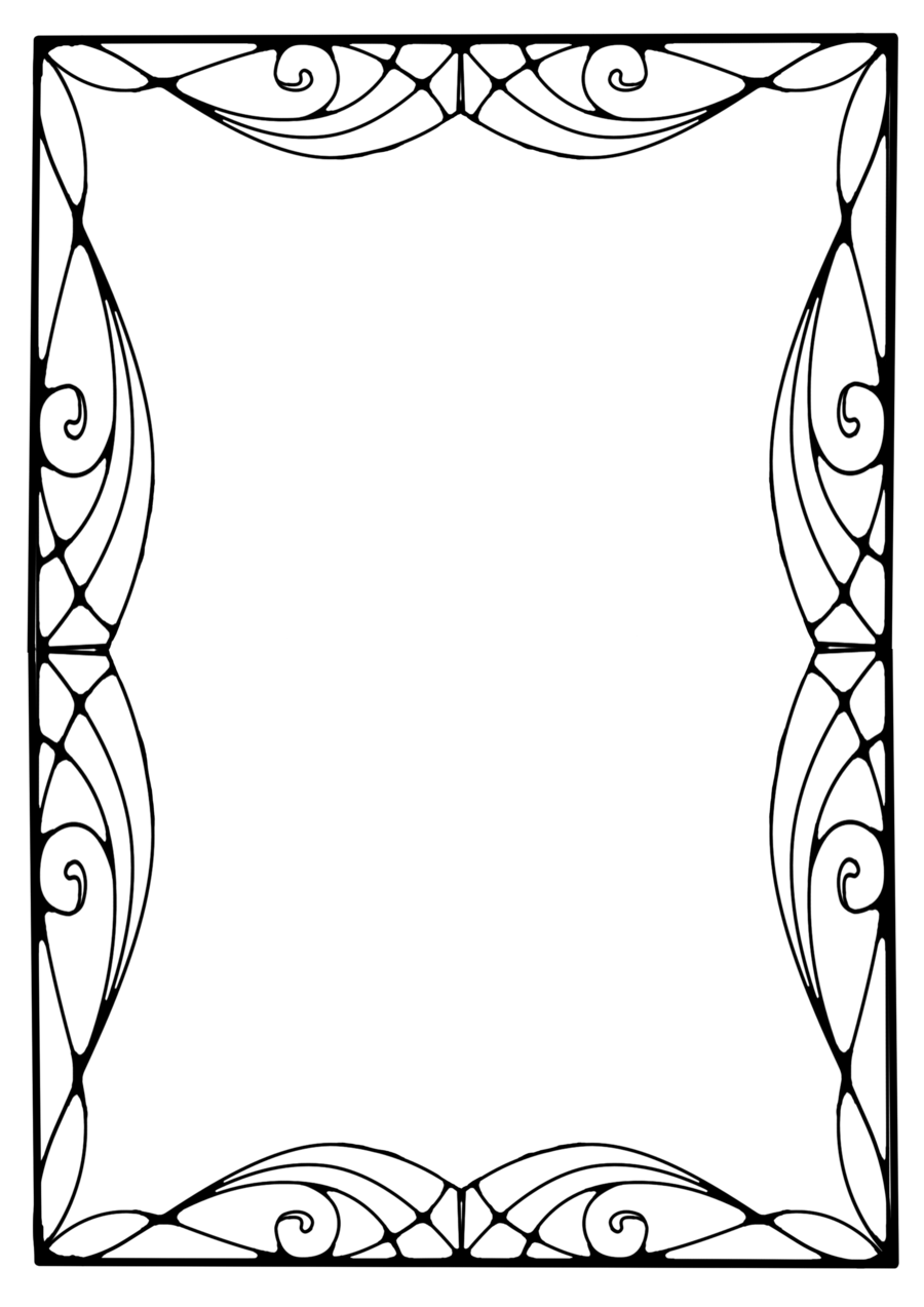 Art Deco Border Clipart | Free download on ClipArtMag