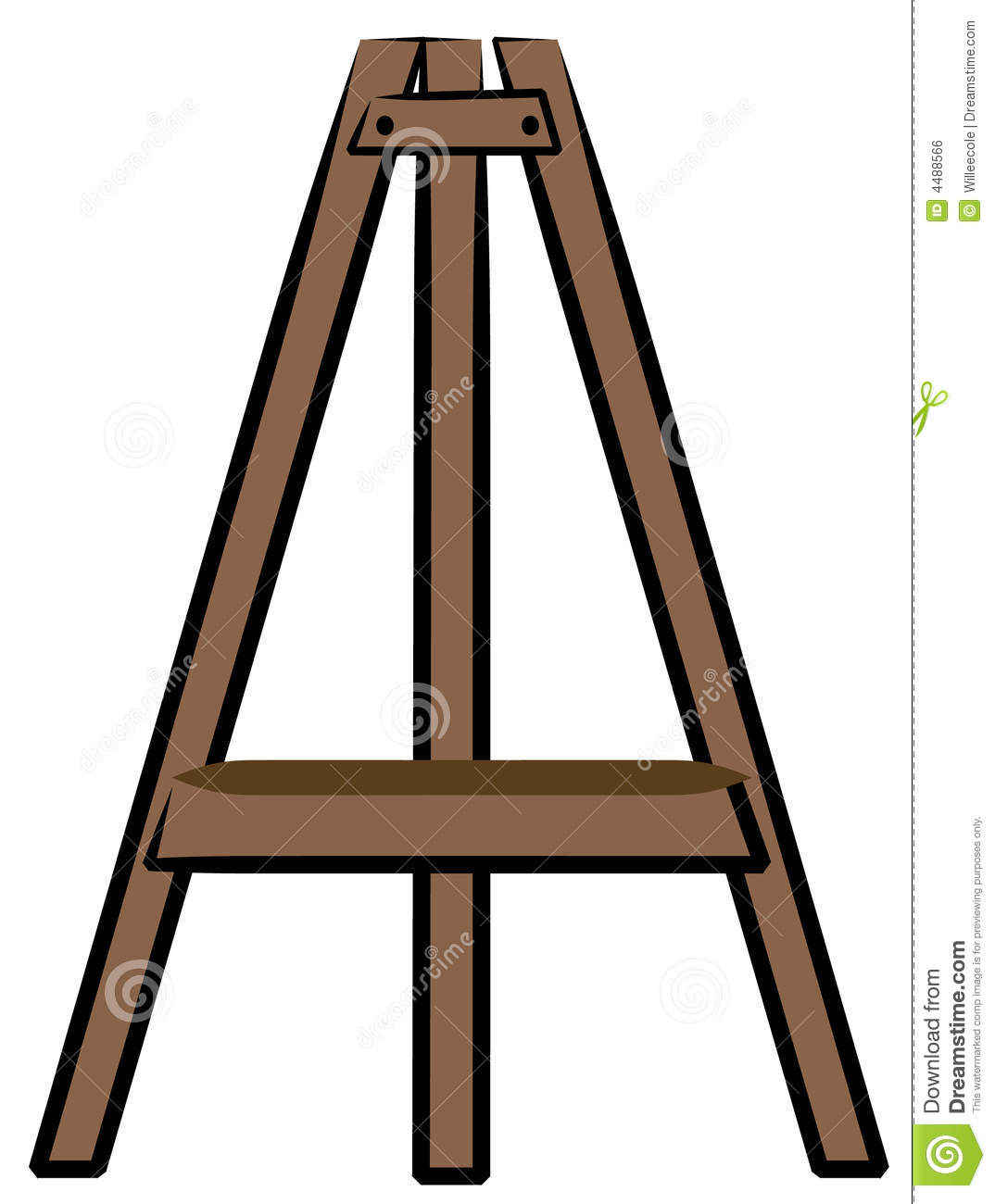 1074x1300 Easel Stand Clip Art Clipart