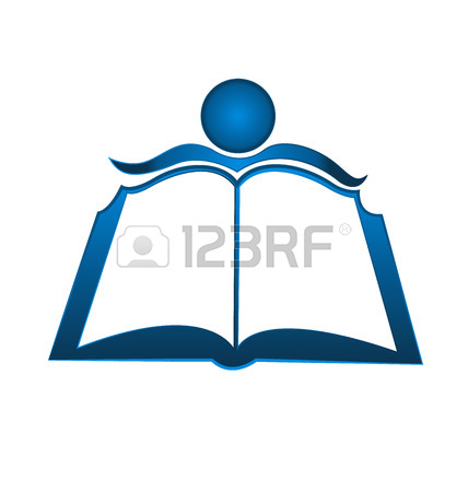 428x450 Book And Sun Education Icon Conceptual Logo Royalty Free Cliparts