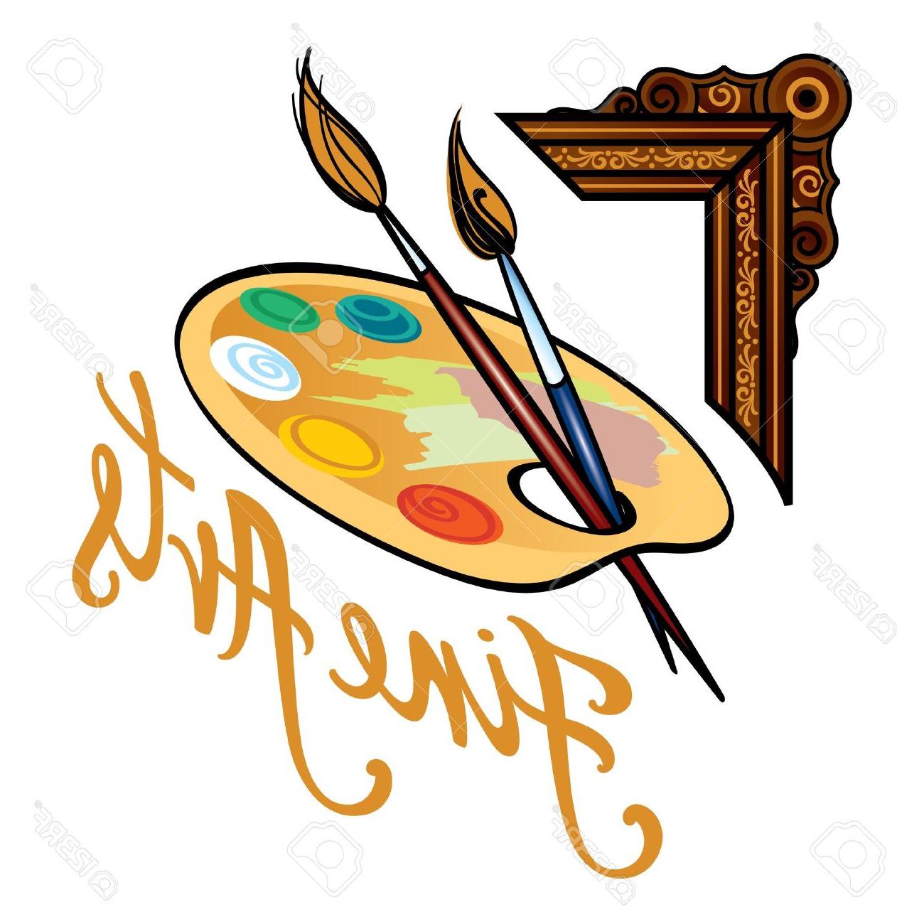 1300x1300 Hd Painting Clipart Art Palette Drawing