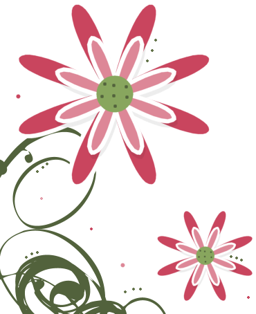 370x454 Flower Clip Art