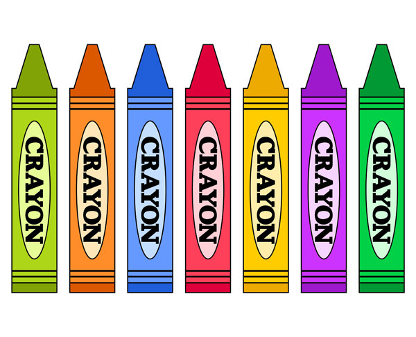 600x486 Top 88 Crayons For Clip Art