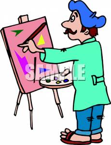 230x300 Free Artist Clip Art Cliparts