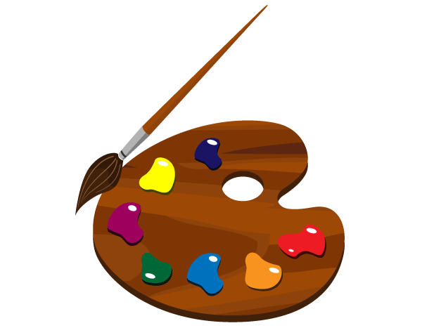 600x467 Free Clip Art Artist Palette Clipart Panda