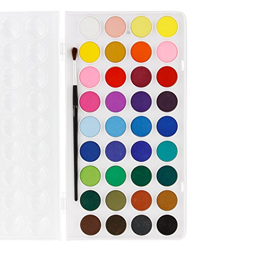 500x500 U.s. Art Supply 36 Color Watercolor Artist Paint Set With Plastic