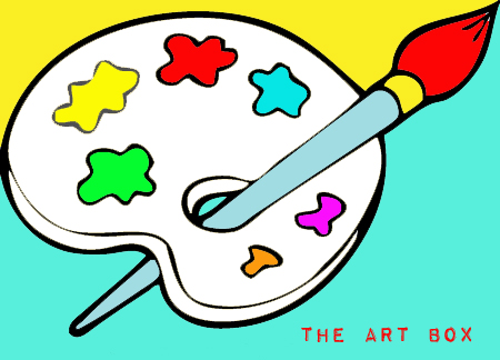 450x324 Palette Clipart Outline