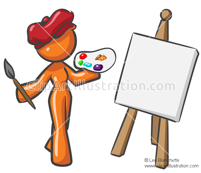 650x557 Palette Clipart Visual Art