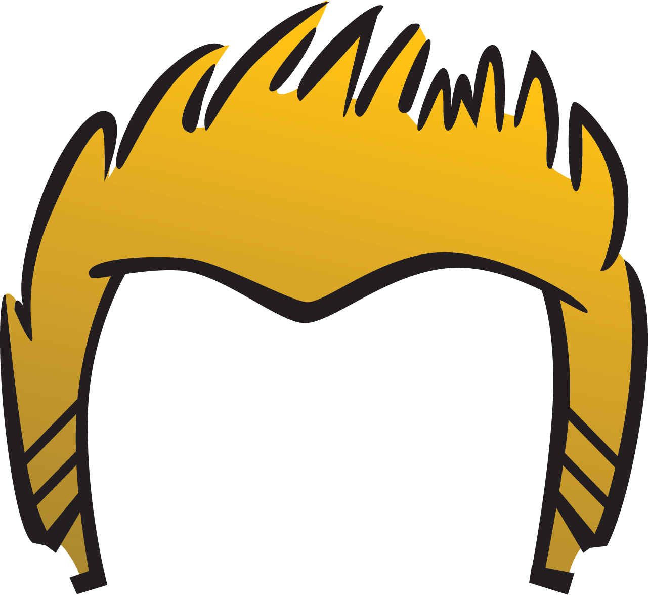 1281x1176 Hair Clip Art Free Download Clipart Images 2