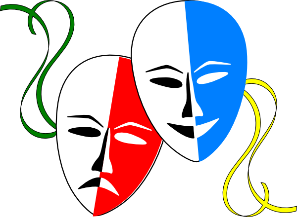 600x440 Theatre Masks Png, Svg Clip Art For Web