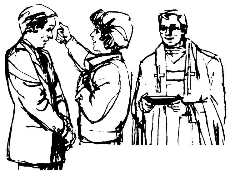 Ash Wednesday Clipart