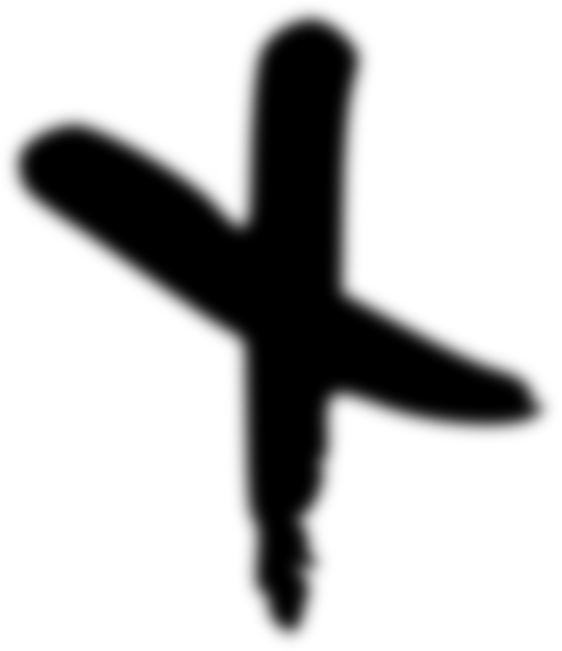 516x597 Cross Faded Lines Clip Art