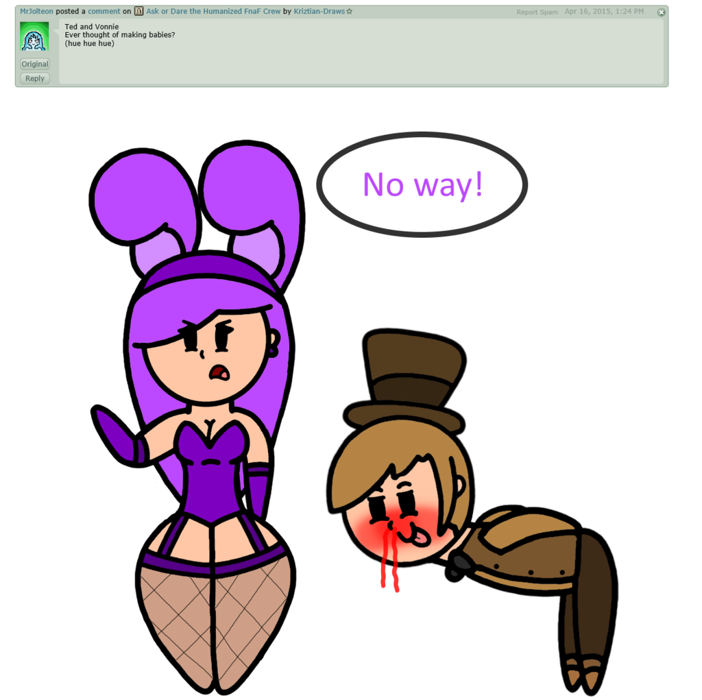 1024x1021 Ask The Humanized Fnaf Crew Question 35 By Kriztian Draws