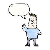 170x170 Clipart Of Cartoon Man Asking Question K14845743