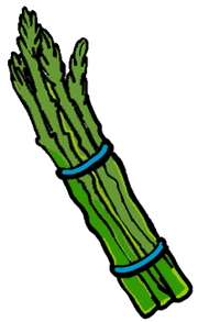 180x293 Asparagus Clipart Cute