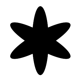 263x262 Letter And Number Silhouettes