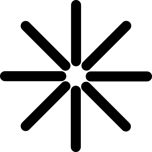 600x600 Rays Clip Art