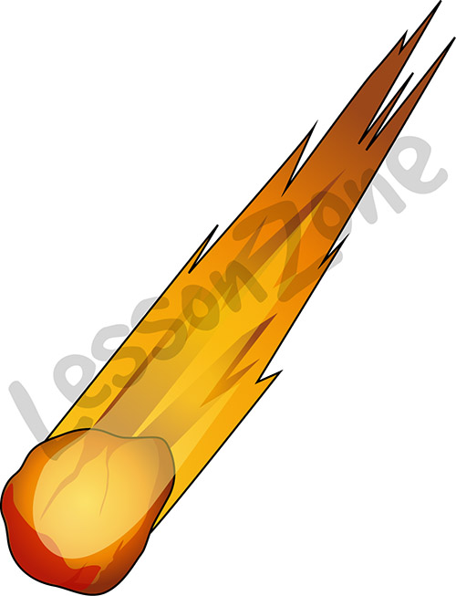 500x653 Meteors Clipart