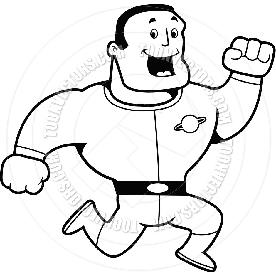 940x940 Astronaut Clip Art Black And White