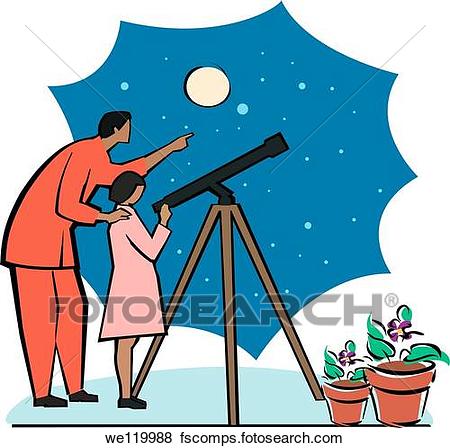 450x448 Pictures Of Man With His Daughter Looking Through An Astronomy