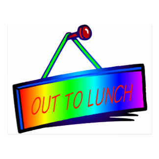 324x324 At Lunch Sign Cards