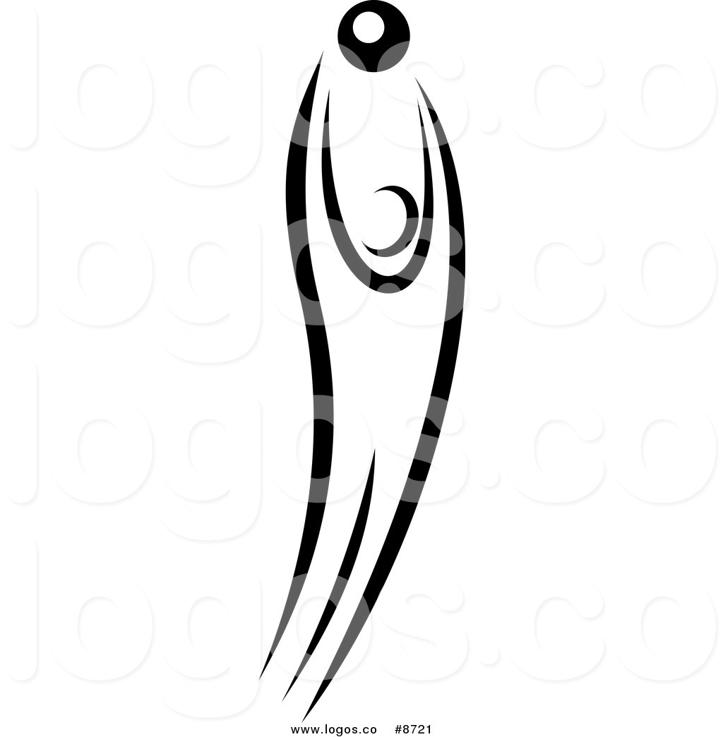 1024x1044 Royalty Free Clip Art Vector Black And White Logo Of A Basketball