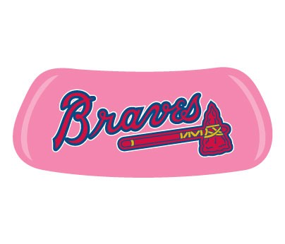 404x346 Atlanta Braves Pink Original Eyeblack