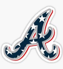 210x230 Atlanta Braves Stickers Redbubble