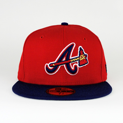 500x500 Braves Red Amp Light Navy (Gray Under) 59fifty