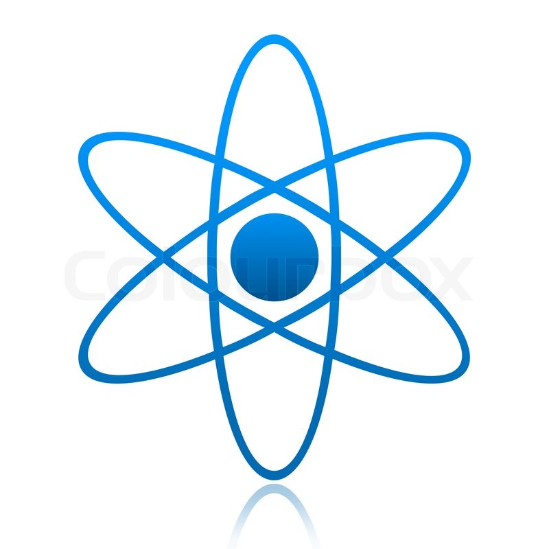 800x800 Atom Symbol Stock Photo Colourbox