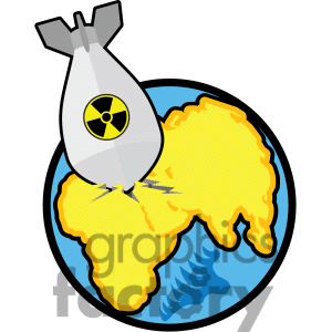 300x300 Nuclear Explosion Clipart Animated