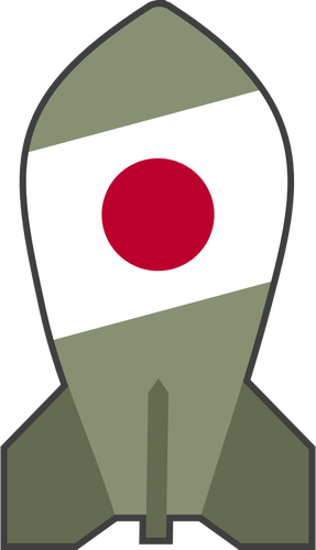287x500 Vector Drawing Of Hypothetical Japanese Nuclear Bomb Public