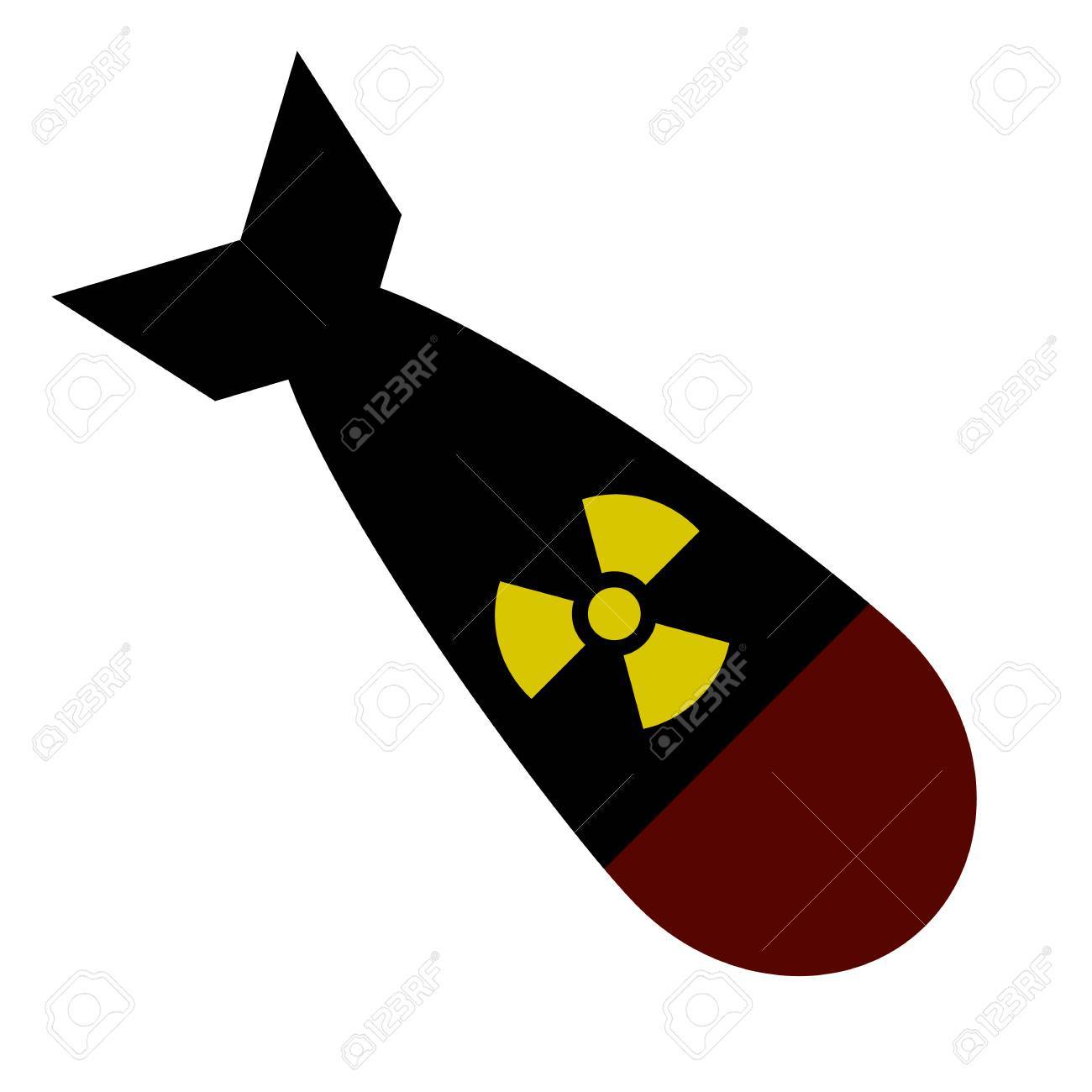 1300x1300 Atomic Bomb Vector Isolated