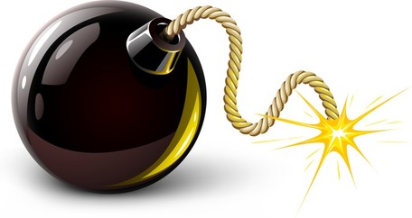 456x242 Atomic Bomb Clip Art Vector Graphics