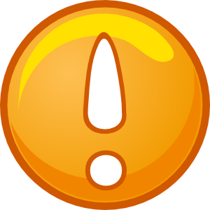 300x300 Attention Sign Exclamation Clip Art