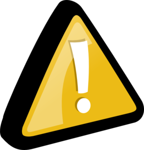 288x300 Attention Yellow Clip Art