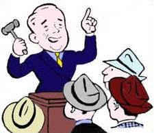 225x194 Free Auctioneer Clipart