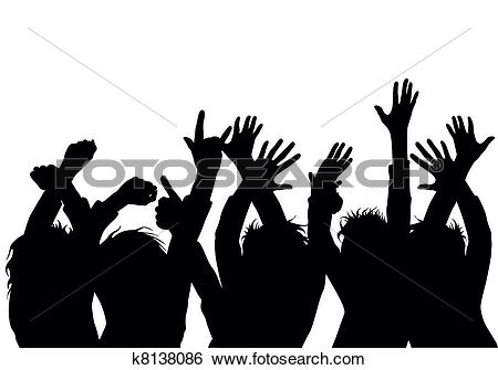 450x335 Audience Cheering Clipart Collection