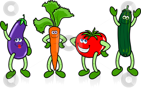 450x282 Free Clipart Vegetables Cartoon