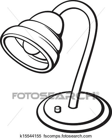 378x470 Schreibtischlampe Clipart