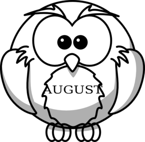 297x291 August Clip Art