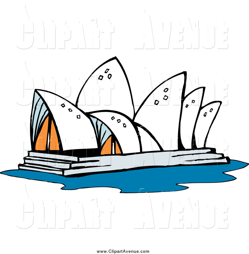 1024x1044 Avenue Clipart Of The Sydney Opera House, Australia By Dennis