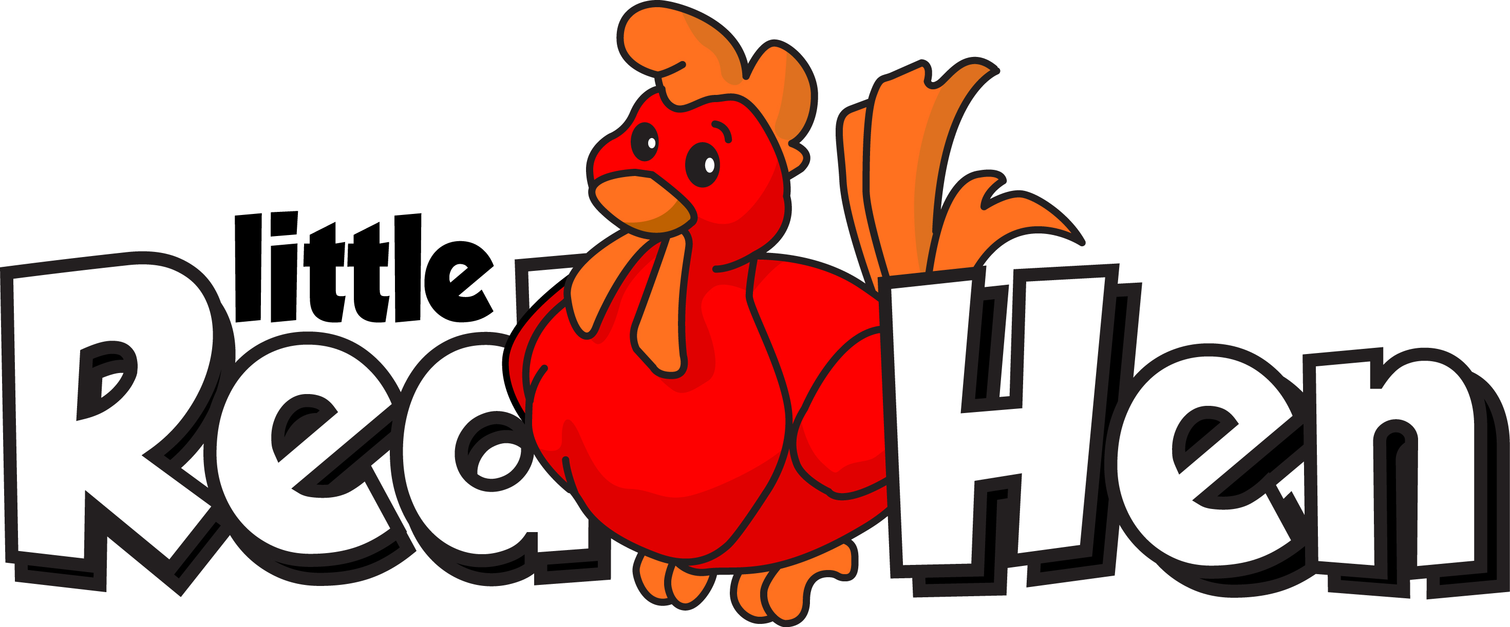 2940x1222 Little Red Hen Clip Art