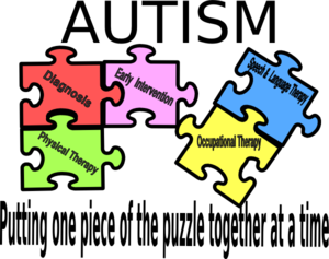 300x237 Autism Puzzle Logo Clip Art