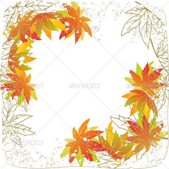 590x590 Colorful Autumn Leaves By Meikis Graphicriver