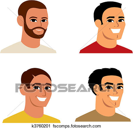 450x437 Clipart Of Cartoon Avatar Portrait Illustration K3760201